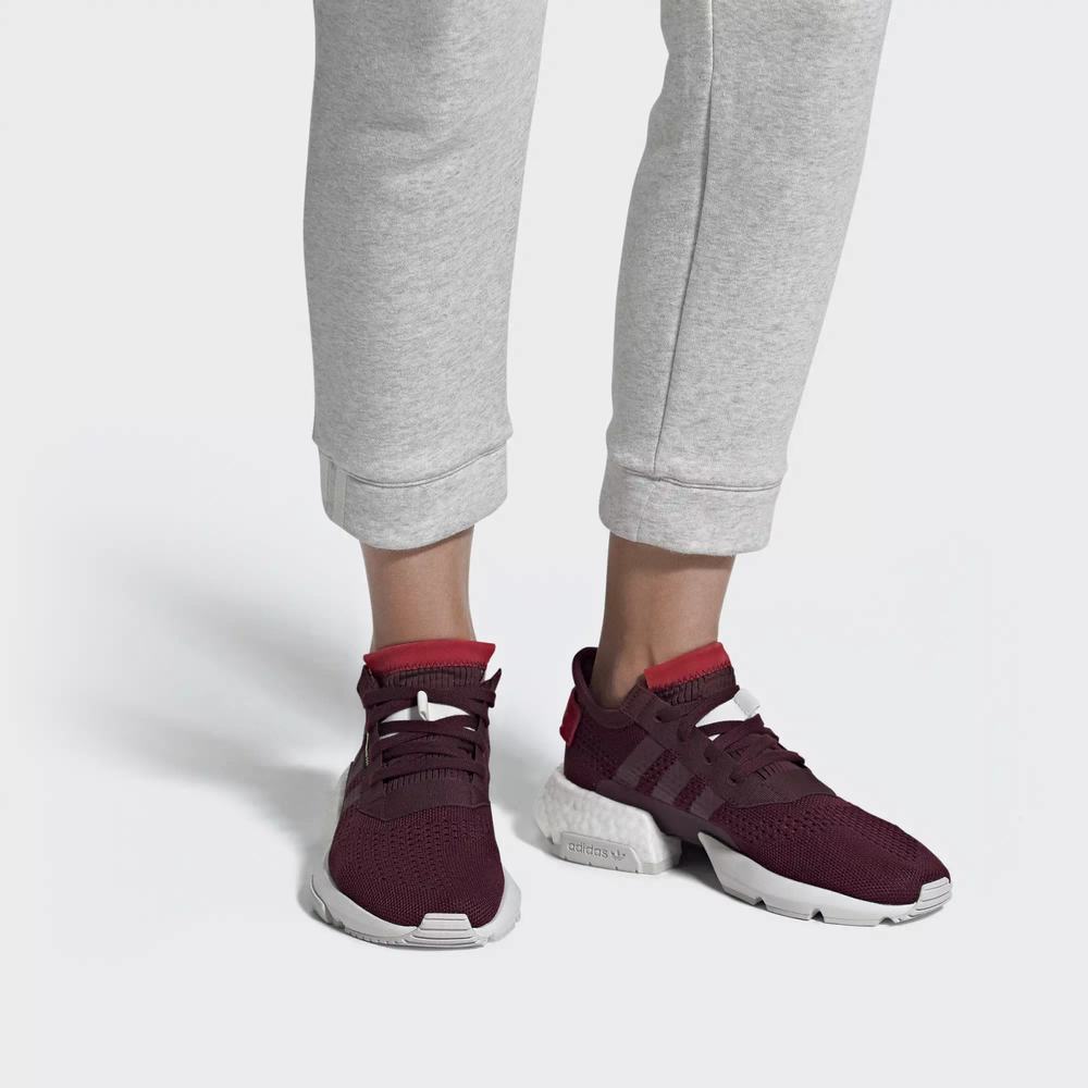 Adidas POD-S3.1 Tenis Rojos Para Mujer (MX-96574)
